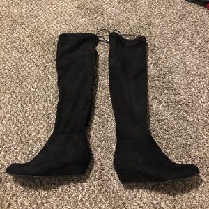 Jessica Simpson over the knee suede boots 6.5